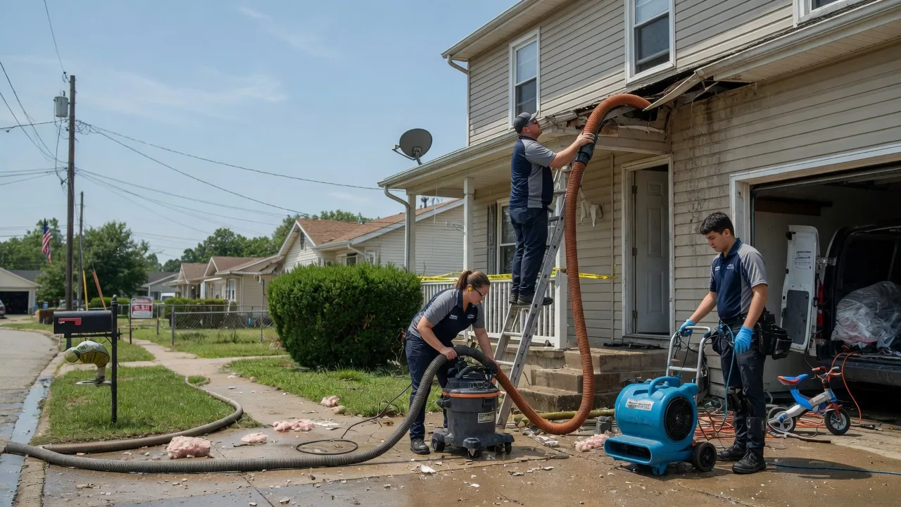 Water Damage Restoration in Versailles, IN near me